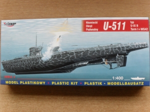 MIRAGE 1/400 40042 U-511 TYPE IXB   WG42
